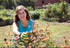 Becky Griffin helps students and communities understand the value of farming and find ways to protect local pollinators. (Dorothy Kozlowski/UGA)