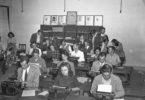 Old newsroom Grady College