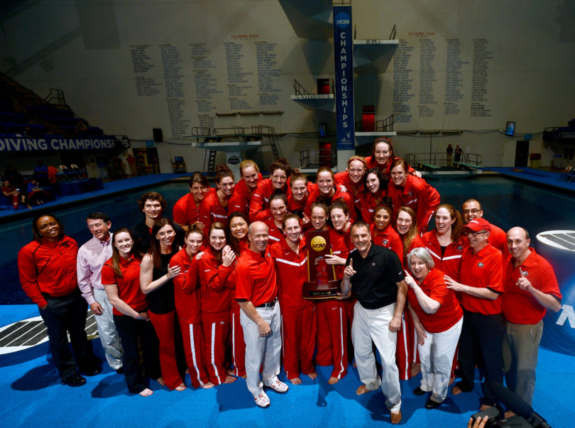 Women’s Swimming and Diving Team 2013-h.group