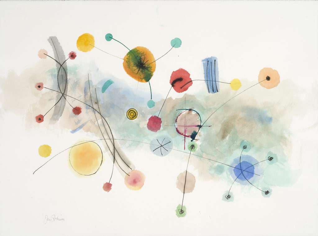 Jay Robinson Quarks horizontal painting-h