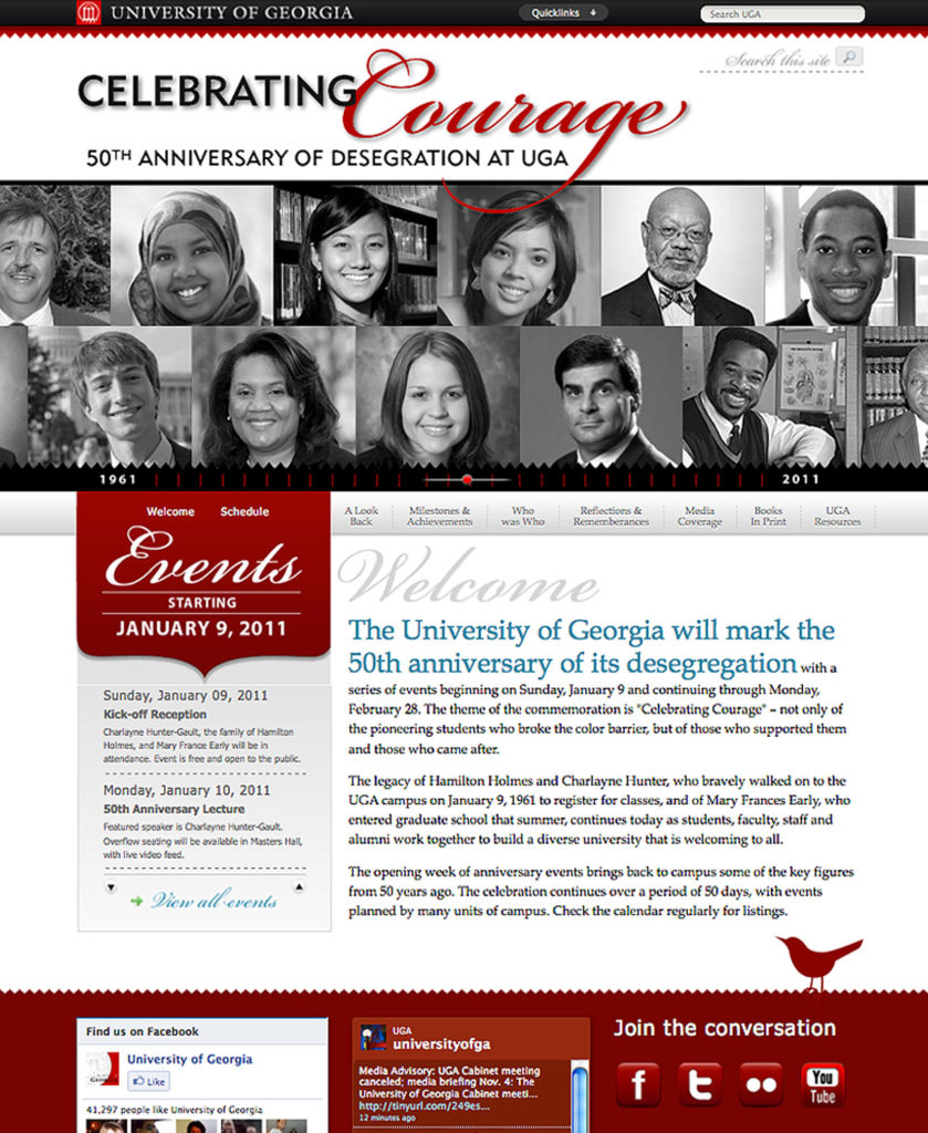 UGA desegregation chronicled on new site