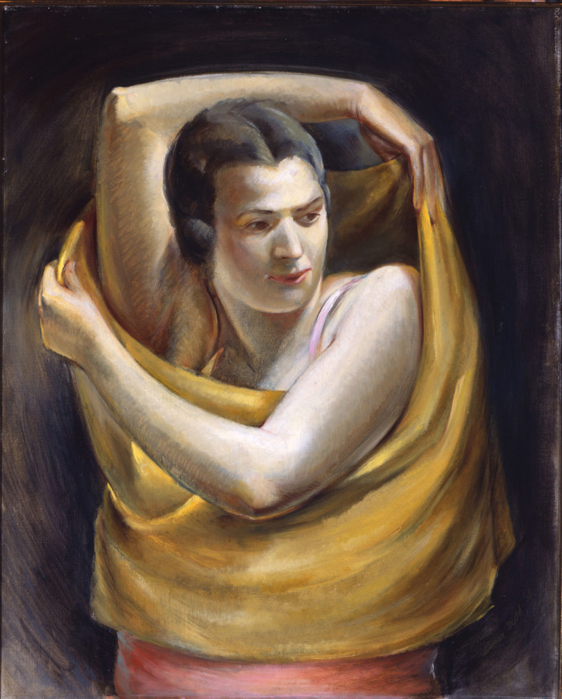 Yellow Skirt-v.painting