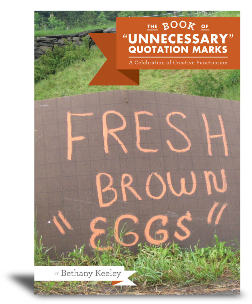 IBR staff member turns her blog into new book featuring misused quotation marks
