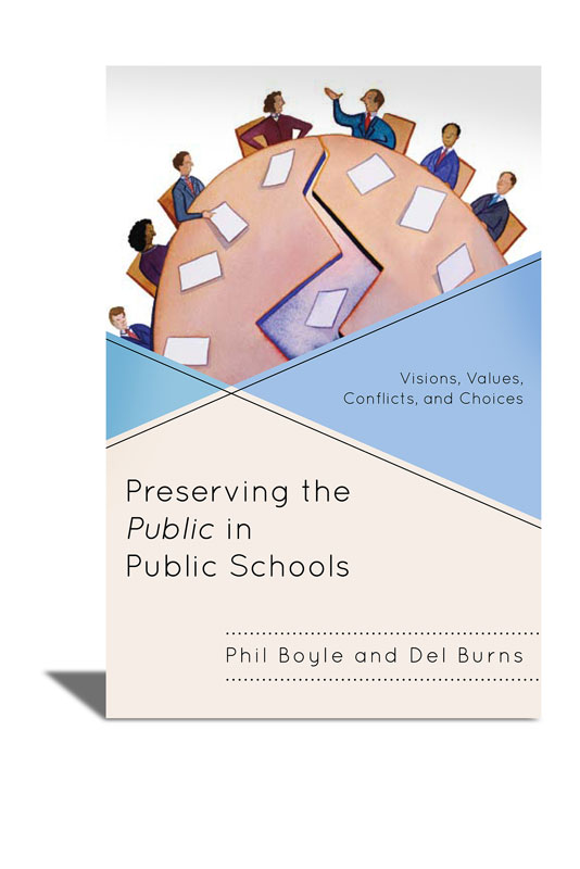Staffer co-authors book on public schools