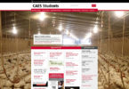 CAES student homepage updated