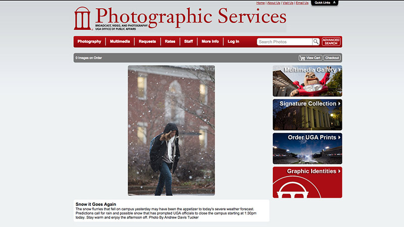 Photographic Services website updated