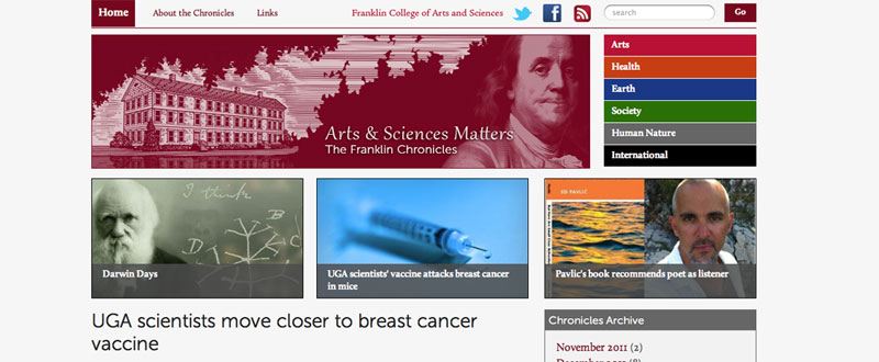 Franklin College launches blog