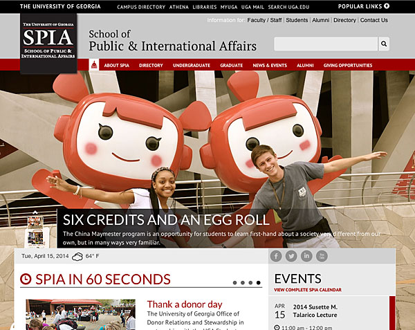 SPIA debuts redesigned family of websites