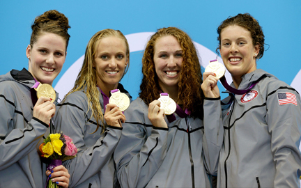 London Olympics 2012 gold medal winners Vreeland