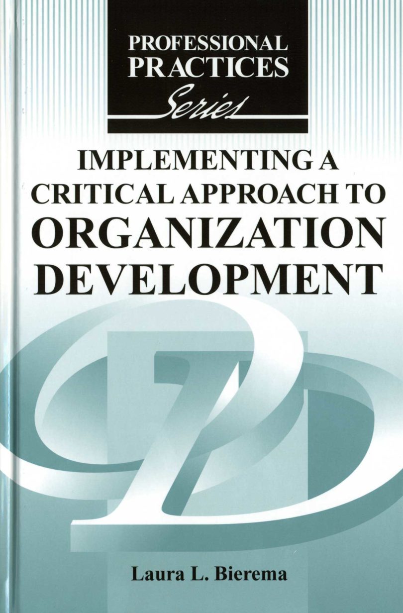 Book focuses on organization development