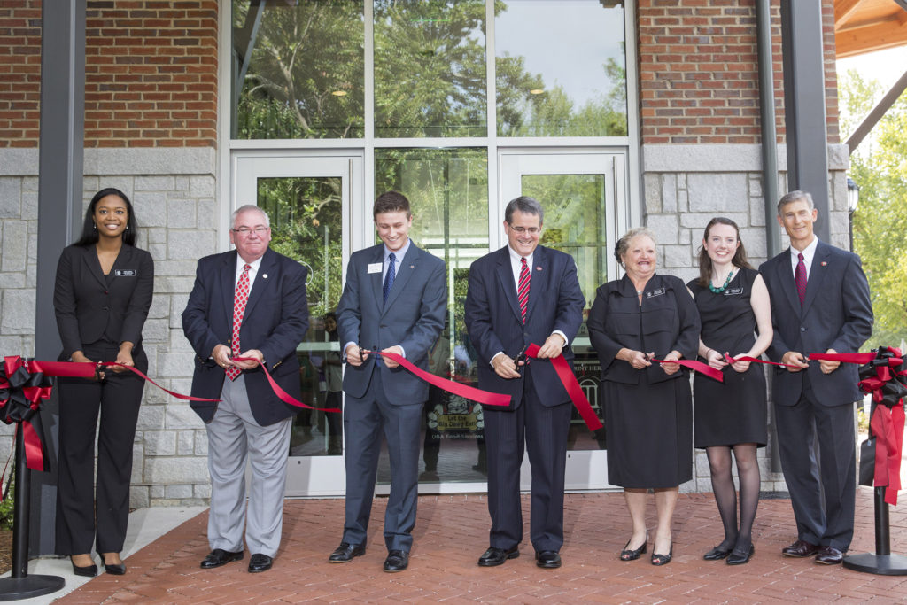 Bolton Dining Commons ribbon cutting 2014-h.photo