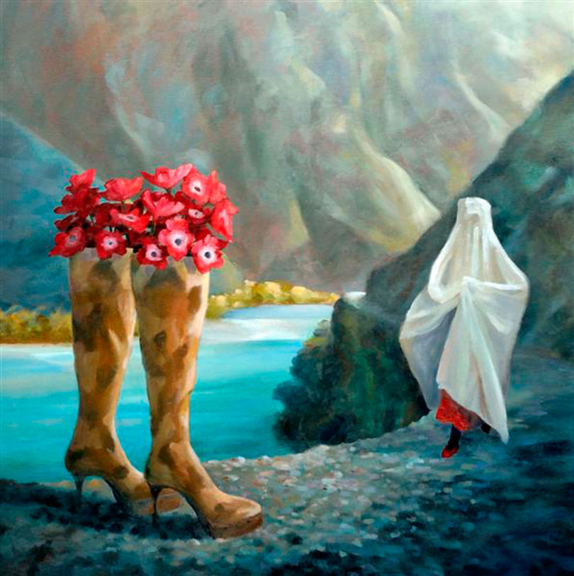 Lighhearted walk-H.Painting