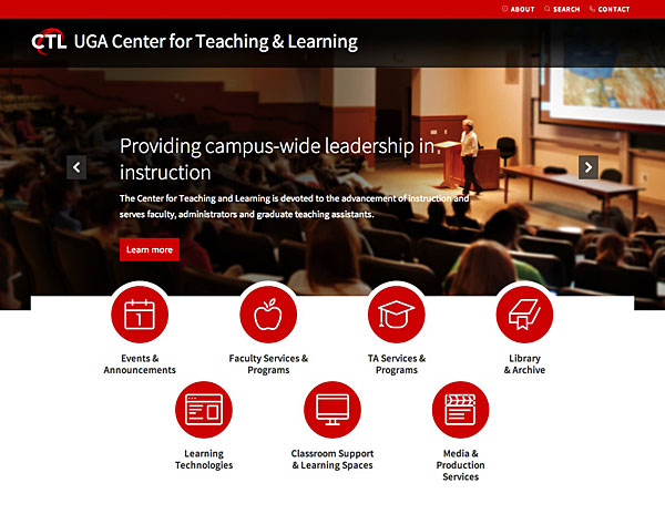 CTL site offers instructional resources