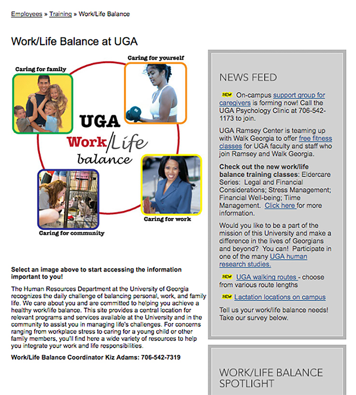 HR launches work/life balance website