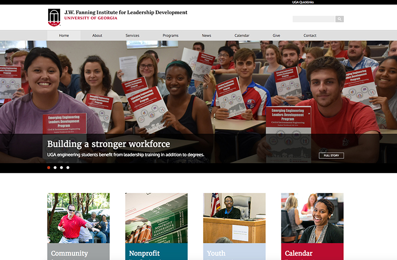 Fanning Institute launches new website