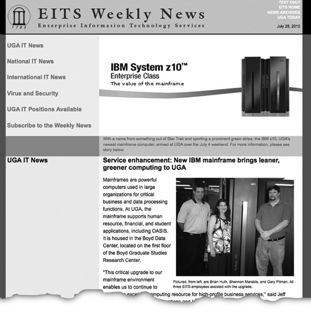 Website spotlights technology news