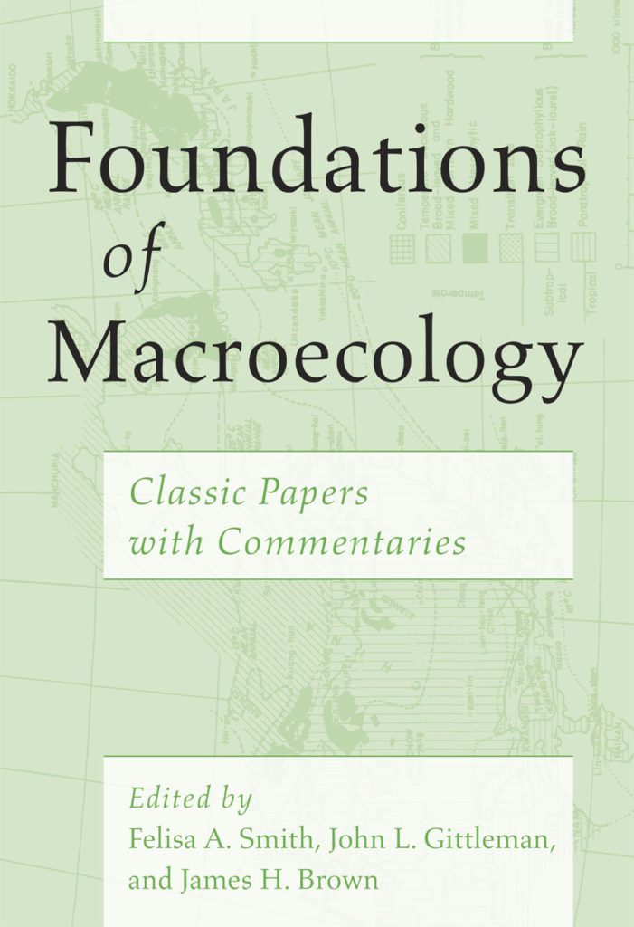 Gittleman Foundations of Macroecology-v.cover