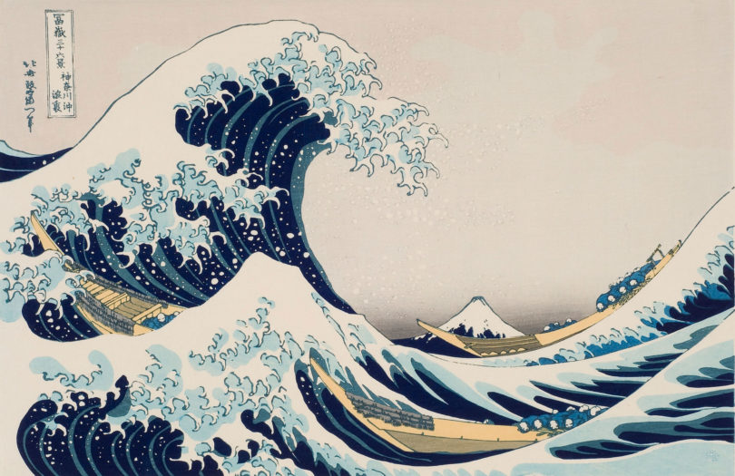 Hokusai-The Great Wave-h