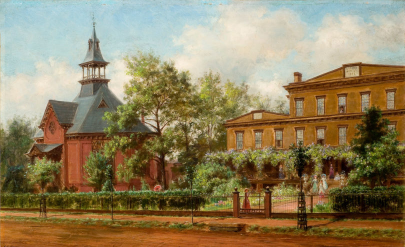 GMOA Edward Lamson Henry Lucy Cobb Institute painting-h