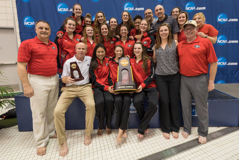 2016 women’s swimming and diving national champions
