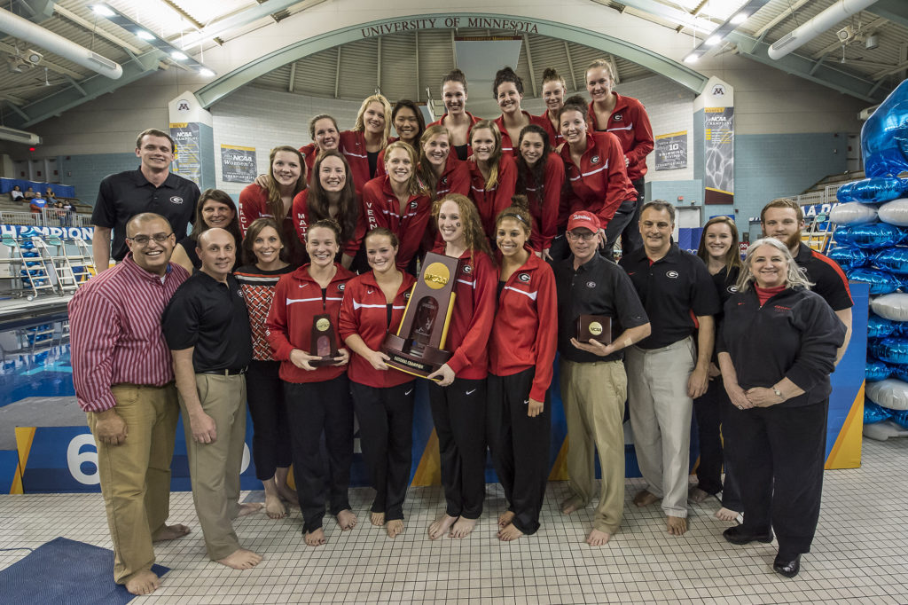 Women’s Swimming and Dive Team National Champs 2014-h. group