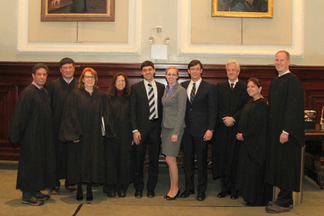 National Moot Court Competition win 2014 group-h