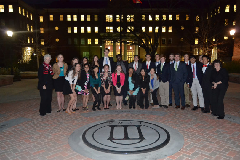 Dean William Tate Honor Society 2014 group-h