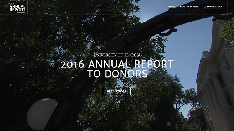 Read the President’s Annual Report online