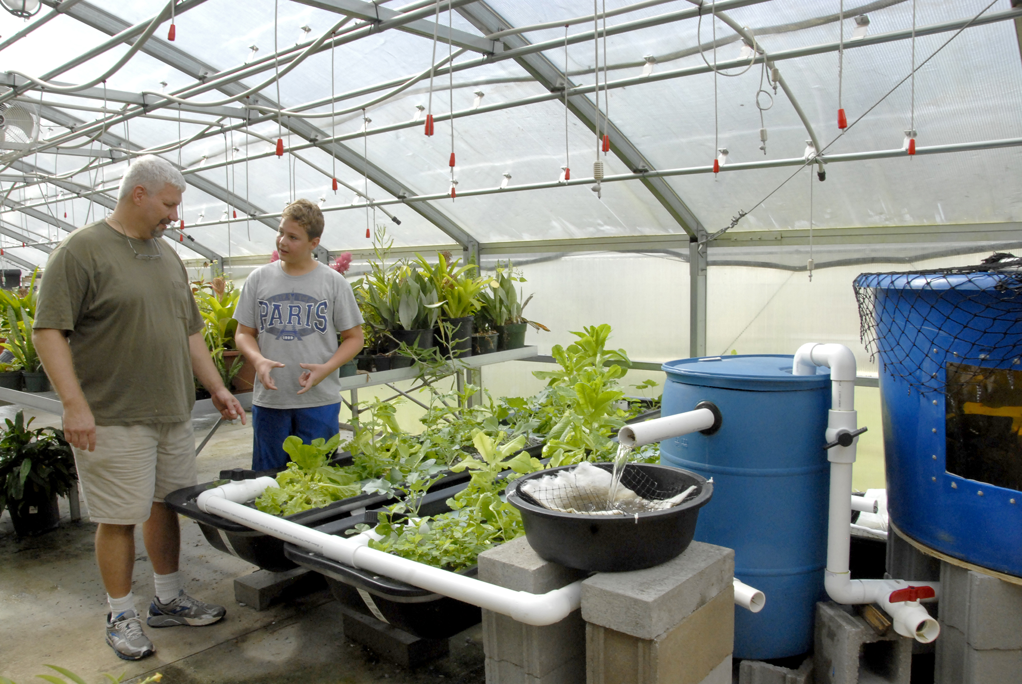 New aquaponics food production system goes online at ...