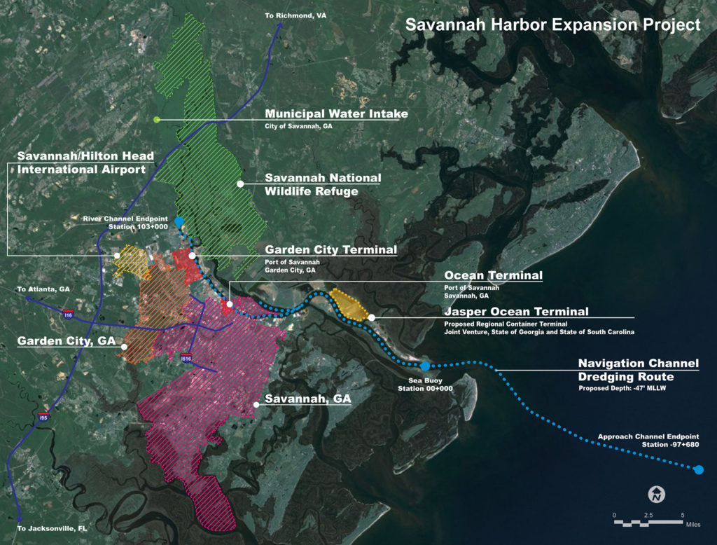 Savannah Harbor Expansion Port Diagram Ramos-h