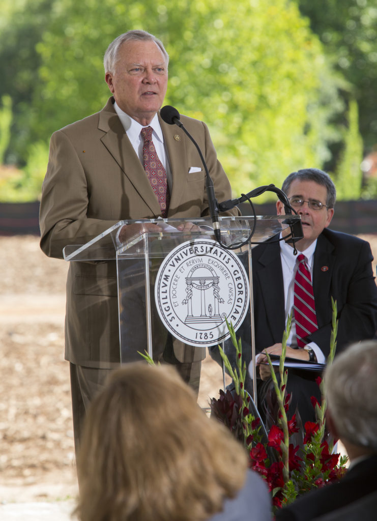 SLC groundbreaking Deal speaking 2014-h.photo