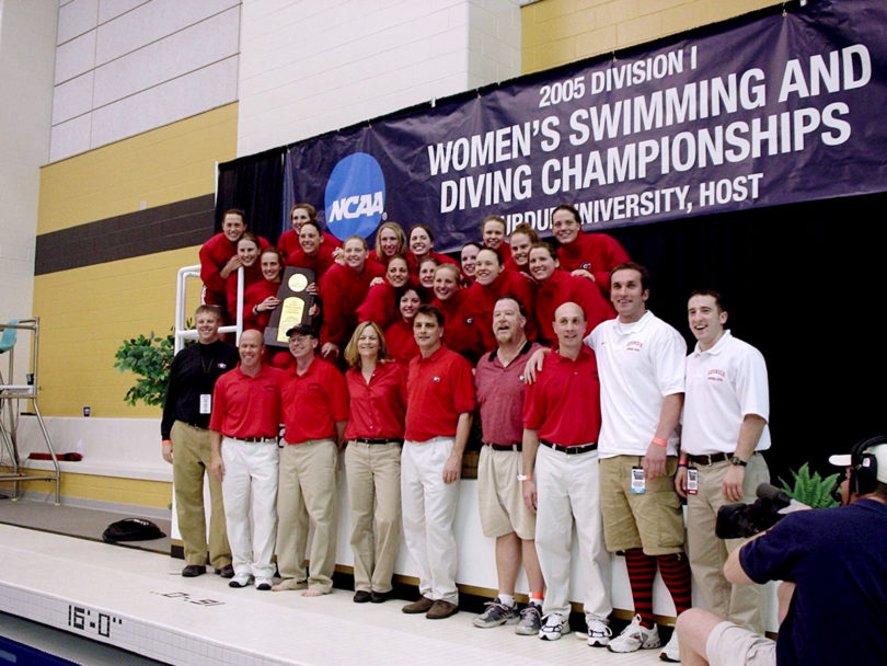 Women’s Swimming and Diving Team 2005-h.group