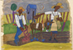 GMOA William H. Johnson “Sowing”-h.painting