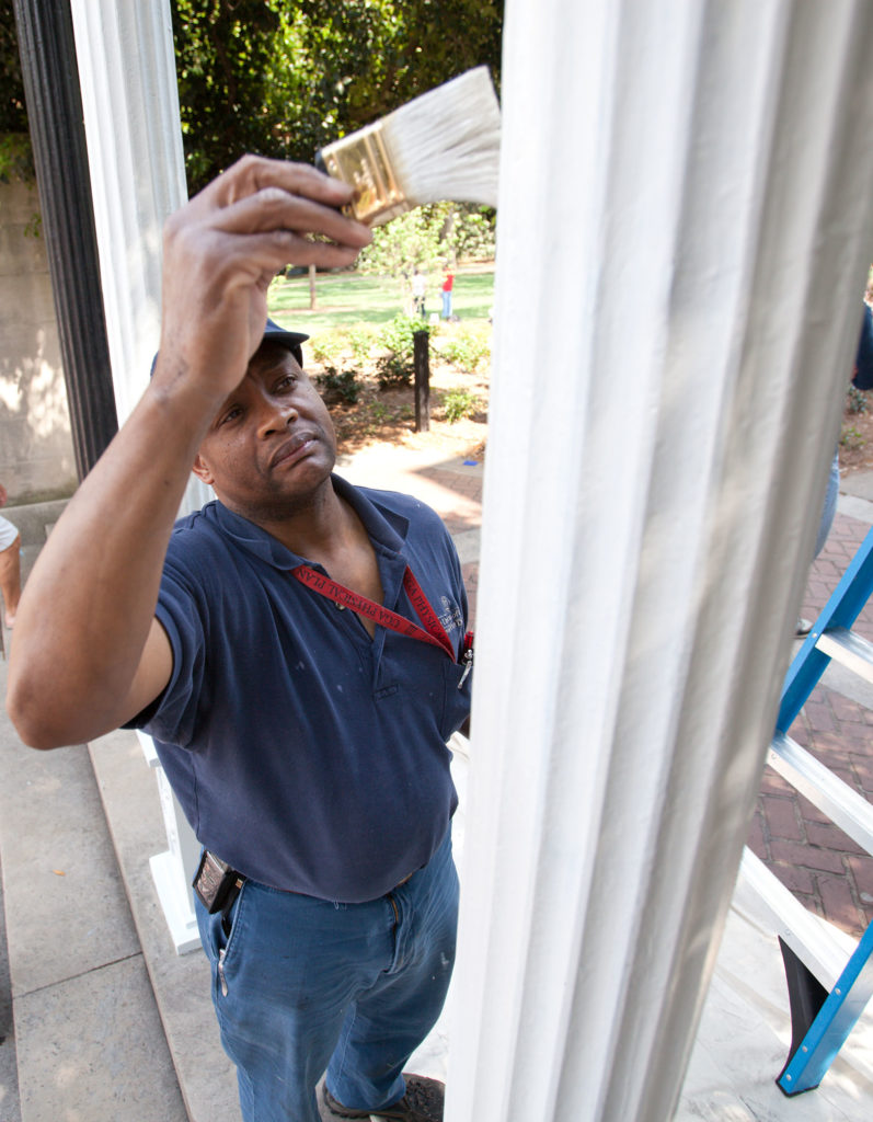 Painting the Arch White Blackmon