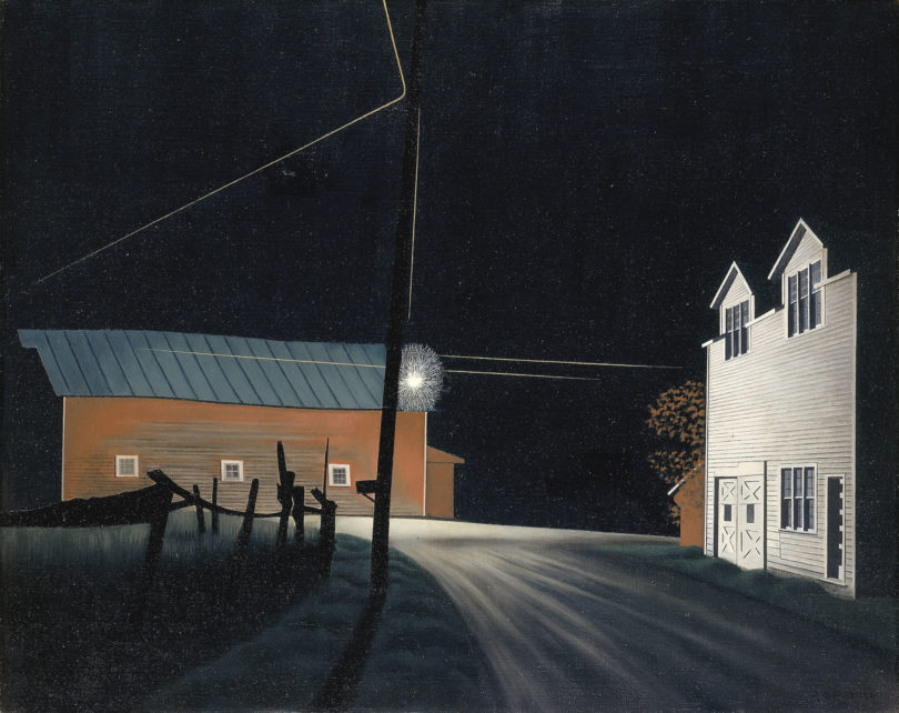 Ault exhibit 2012 - Bright Light at Russell’s Corners-h.painting