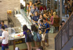 Bolton Dining Commons serving line-h