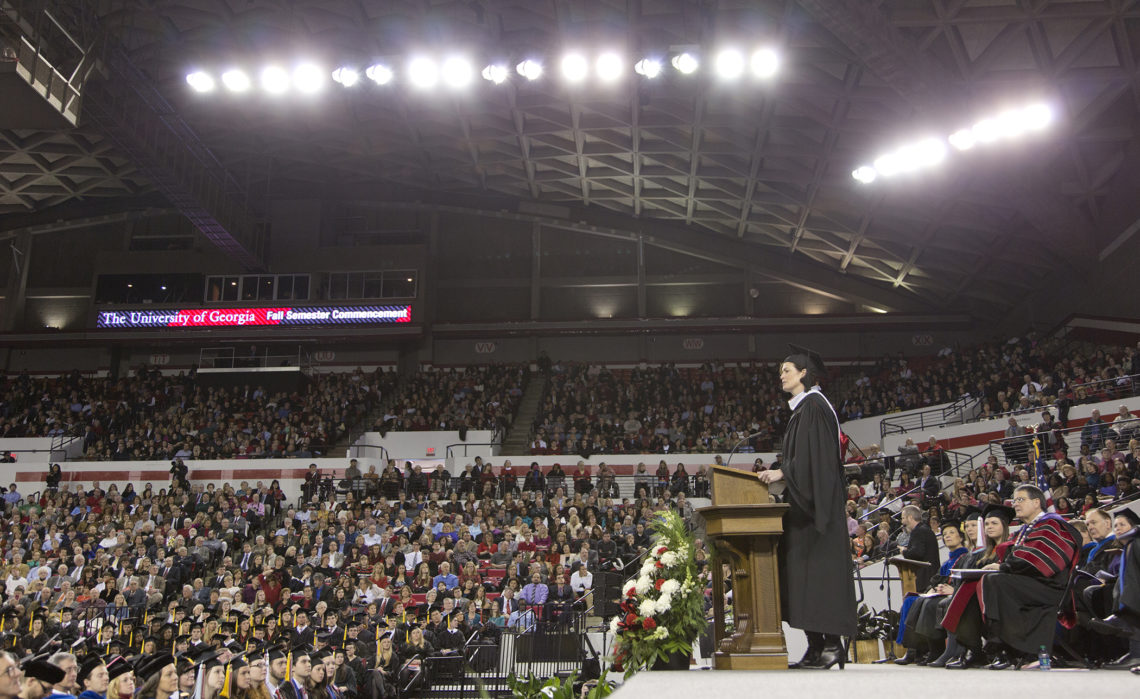 Fall Commencement speaker tells grads to savor the moment UGA Today