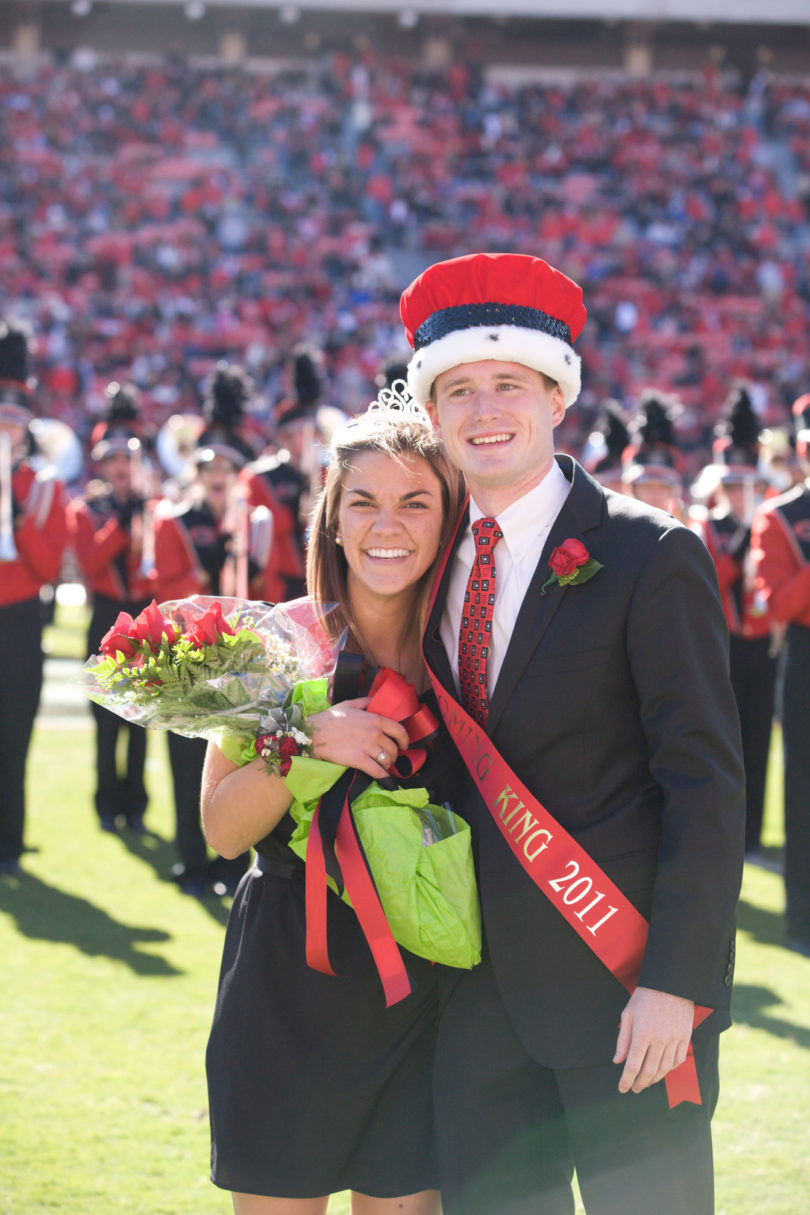 Homecoming King and queen-V.Portrait2011