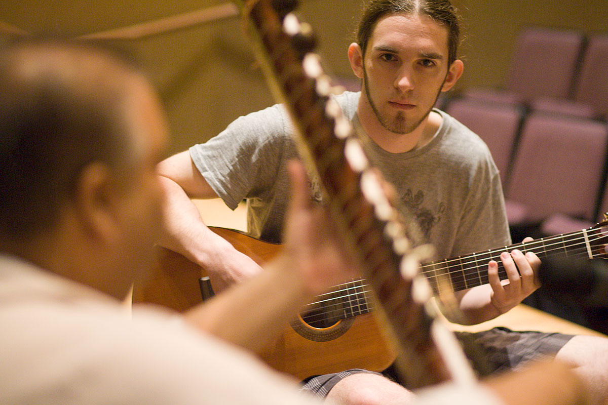 Learning from a master