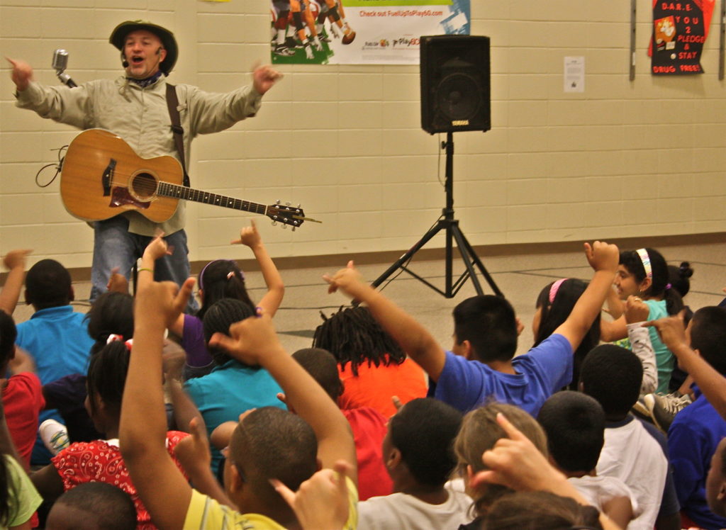 Roger Day at Winterville elementary school