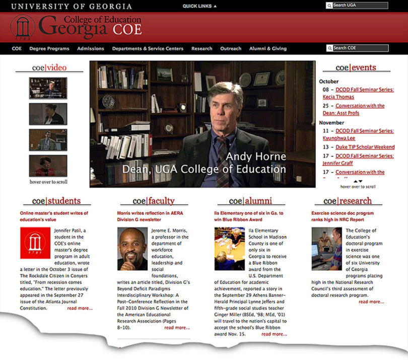 Education launches redesigned website