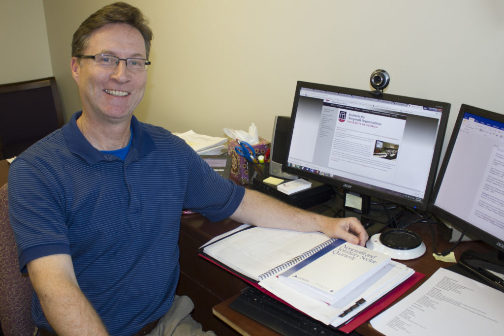 Photo of Tony Mallon, the director of the UGA Institute for Nonprofit Organizations