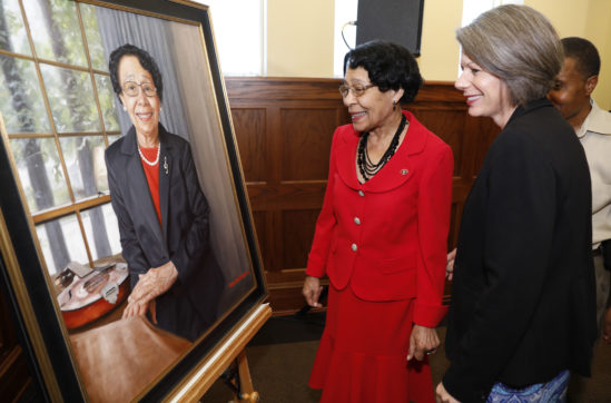 Mary Frances Early honored with official UGA portrait