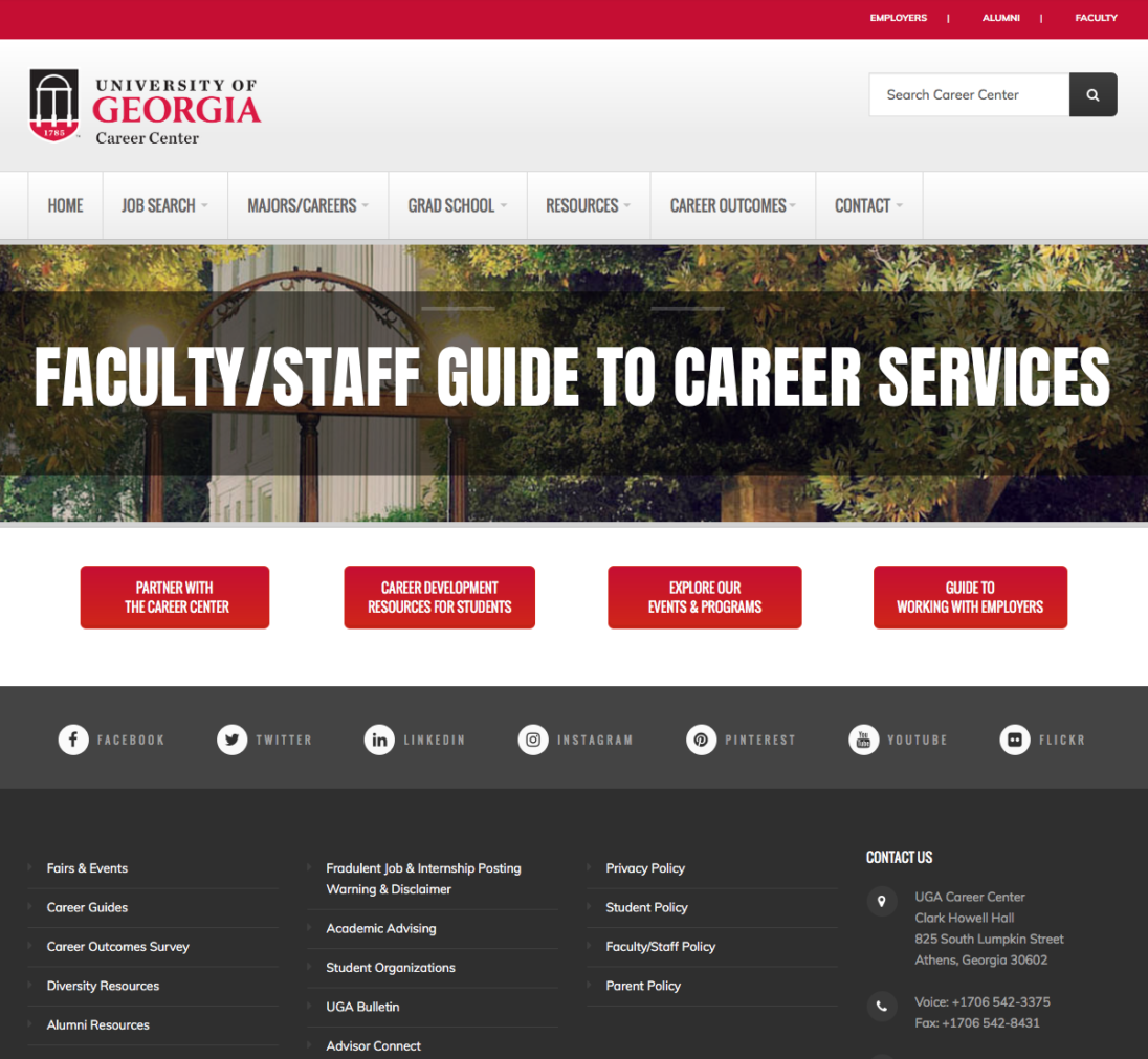 Career Center Launches New Website - UGA Today