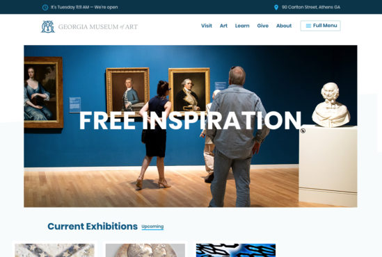 Georgia Museum of Art redesigns website - UGA Today