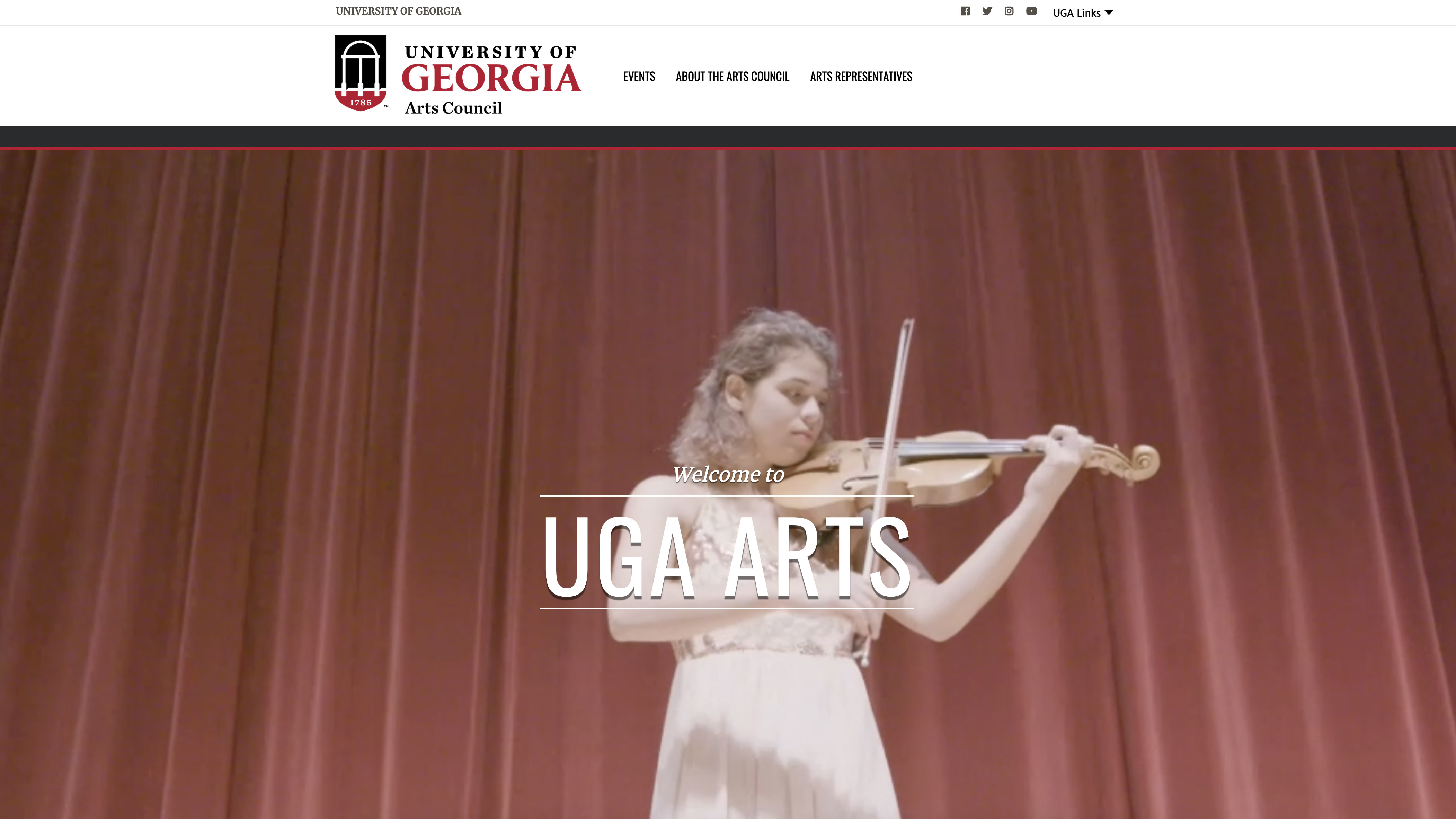 UGA Arts website gets new look with redesign UGA Today