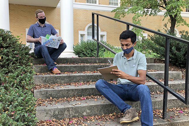 Students worked with local businesses this summer