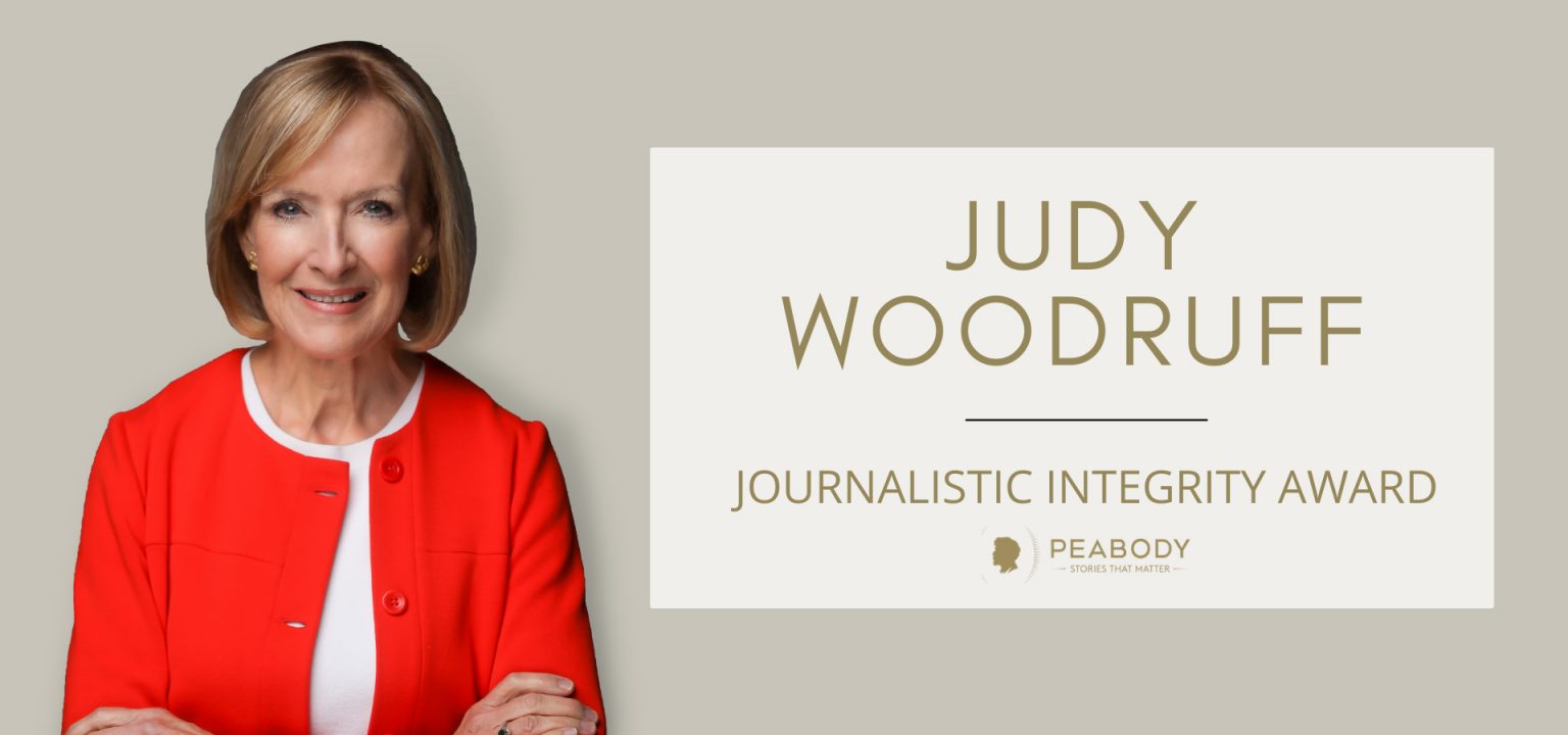 Judy Woodruff wins Peabody’s Journalistic Integrity Award