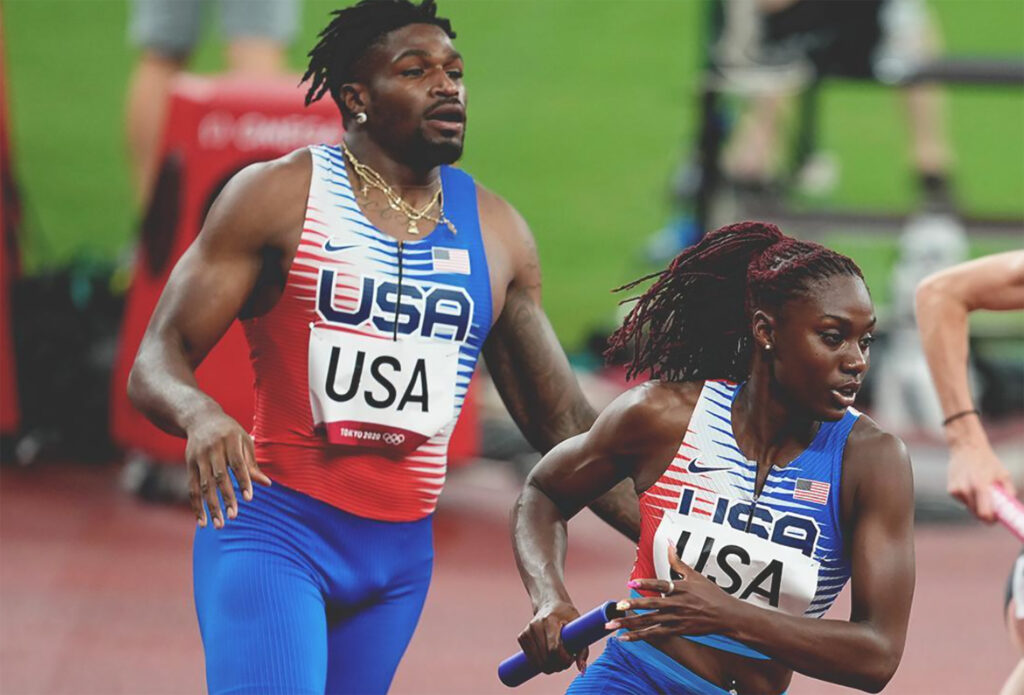 Godwin, Irby collect bronze medals in Olympic relay