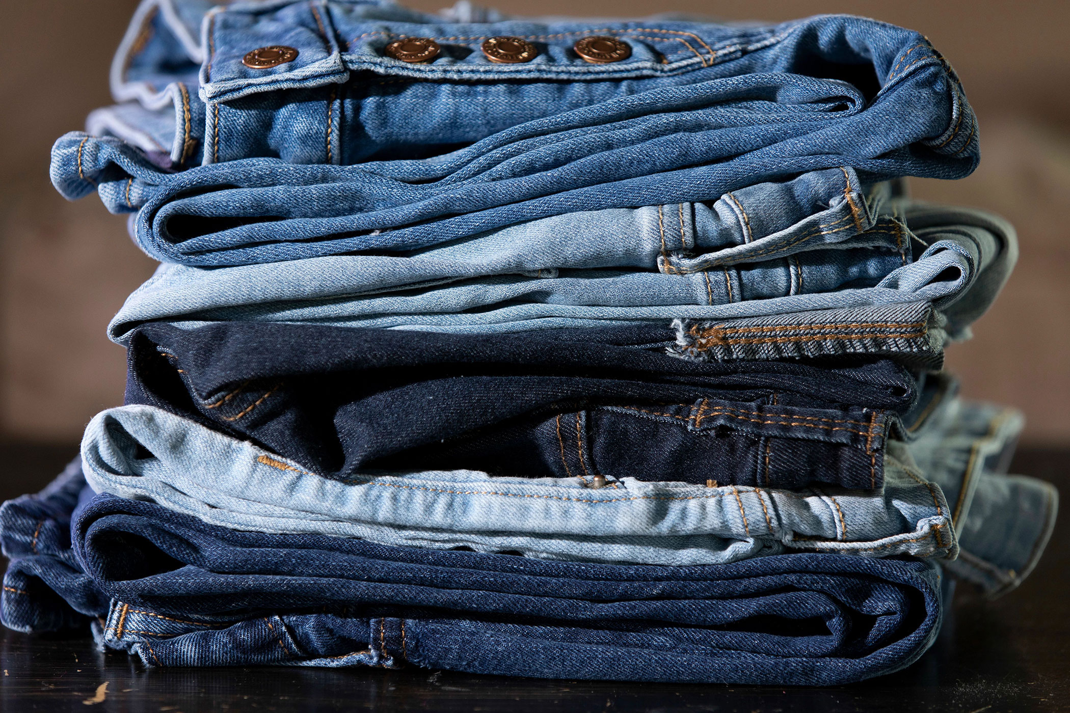File sail Bald Scientists find eco-friendly way to dye blue jeans